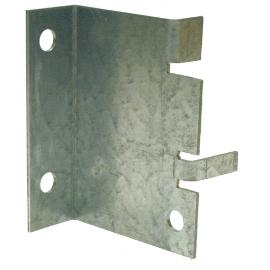 Muurplaatmontageplaat sendzimir verzinkt 120mm product photo