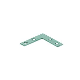 Raamhoek recht zink-magnesium 10x1.5mm 50x50mm product photo