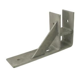 F-anker houtmaat 71mm thermisch verzinkt 80x8mm 175x315mm product photo