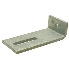 Hoekanker zwaar thermisch verzinkt 100x170mm 70x8mm product photo