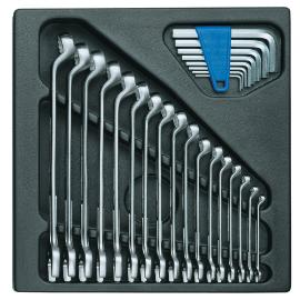 Ring-steeksleutelset in 2/3 ES module product photo