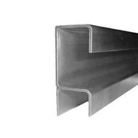 Schuifdeur onderrail STB12 aluminium 3000mm product photo