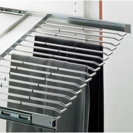 Broekhouder uittrekbaar zilver 600mm onderbouw product photo