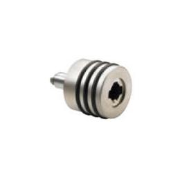 Cilinderdraaigreep type 471N mat vernikkeld links product photo