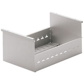 Kaartenbak metaal A5 dwars zilver 228x324x155mm product photo