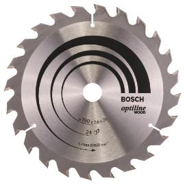 Bosch PRO cirkelzaagblad 190x20mm HW 24 tanden hout product photo