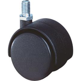 Meubelwiel zwart 50mm m8x15 product photo