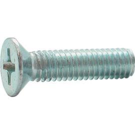 Metaalschroef gegalvaniseerd platkop PH3 M6x20mm product photo