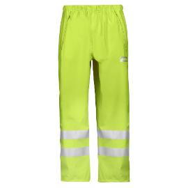 Regenbroek pu geel high visibility XS product photo