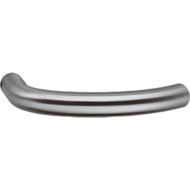 Deurkrukken half rond RVS product photo