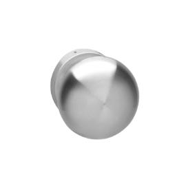 Knop paddestoel vast op rozet 10mm RVS product photo