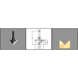 V-groeffrees 40mm 90gr Z=1 product photo