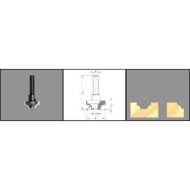 Kwartrondfrees R=4 product photo