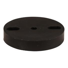 Verhoger zw.rubber 57x10mm 601020 product photo