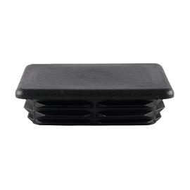 Inslagdop vierkant 50x30mm zwart product photo