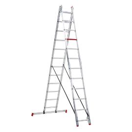 Reformladder I-Profiel 2-dlg Dhz lengte 3.05-5.65m (12.4kg) All Round AR 2060 2x12 treden product photo
