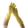 Huishoudhandschoenen latex geel maat XL product photo