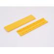 Beglazingsblokje kunststof met tunnel zak 100st geel 22x4mm product photo