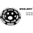 Diamant slijpkop 125mm as 22.2mm ECO-DRY DUBBEL product photo