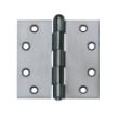 Scharnier ongelagerd RVS 76x76x2.0mm rechthoekig product photo