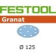 Festool schuurpapier Granat rond Ø 125mm korrel 40 10 stuks 497145 product photo