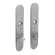 Langschild SDC RVS ovaal verdekt geborsteld 220x42x8mm v/b-72/8 product photo