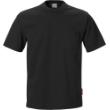 T-shirt met borstzak zwart 4XL product photo