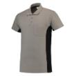 Poloshirt grijs/zwart M product photo
