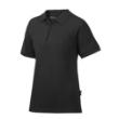 Poloshirt dames zwart 2XL product photo