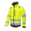 Jack softshell geel high visibility/staalgrijs XS product photo