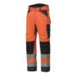 Werkbroek+ AllroundWork 37.5 6639 kl2 high visibility oranje/staalgrijs maat XS product photo