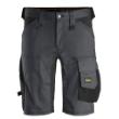 Werkbroek kort AllroundWork 6143 stretch staalgrijs/zwart maat 46 product photo