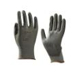Handschoenen 80550 polyester grijs met zwarte PU-coating maat 7 3121X product photo