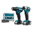 Makita accu-combiset 12.0V 2x2.0Ah DF333D + TD110D product photo