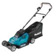 Makita accu-grasmaaier 43cm maaihoogte 20-75mm 2x18.0V body in doos DLM432Z product photo