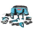 Makita accu-combiset 18.0V 3x5.0Ah DLX6038T product photo