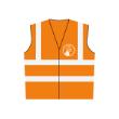 Veiligheidsvest oranje 1.5 meter afstand Mt M product photo