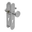 Deurbeslag lips RVS knop/kruk pc72 product photo
