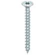 Universeelschroef verzinkt platkop freesrib TX30 6.0x100mm product photo