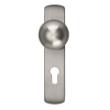 Knopkortschild RVS ovaal geborsteld 200x42x10mm pc72 product photo