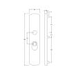 Noxxa veiligheidsbuitenschild curve F1 - 250x50mm PC55 - met kerntrekbeveiliging SKG*** product photo https://media.isero.nl/Isero-IseroNL-Site/images/S/2218424_5.jpg S