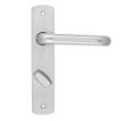 Noxxa vastdraaibare deurkruk 1404 op gegoten aluminium kortschild 200x42mm - curve - kleur F1 mat - uitvoering vrij en bezet 72/8 product photo https://media.isero.nl/Isero-IseroNL-Site/images/S/2221689_1.jpg S