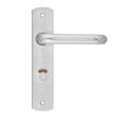 Noxxa vastdraaibare deurkruk 1404 op gegoten aluminium kortschild 200x42mm - curve - kleur F1 mat - uitvoering vrij en bezet 72/8 product photo https://media.isero.nl/Isero-IseroNL-Site/images/S/2221689_2.jpg S