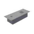 Buitendeurluidspreker mini inbouw/achterbouw z/beldrukker product photo