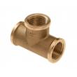 Draadfitting messing T-stuk 3x binnendraad 1/4x1/4x1/4 duims binnendraad bsp 40005 product photo