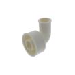 Hoekclosetsok 90w 48mm bocht wit 28-32mm pijp product photo