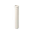 Rolux verlengbuis kunststof wit enkelwandig (RGA of LTV buis ) Rond 80 lengte 500mm 4099032 product photo