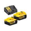 DeWalt Accu-voordeelset 18.0V 2x5.0Ah met multilader XR DCB115P2-QW product photo
