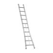 Ladder enkel uitgebogen met vierkante sport 2.97 wh3.70 Kibo 1x10 treden (6.0kg) product photo