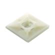 Kabelbinderhouder nylon zelfklevend 28x28mm met schroefgat per 100 stuks product photo